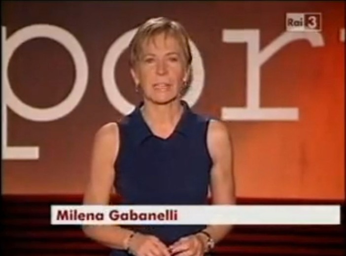 Milena Gabanelli, in arrivo ad Albenga, tira una fiondata d'anticipo che fa a pezzi il Butti-pensiero Milena Gabanelli, in arrivo ad Albenga, tira una fiondata d'anticipo che fa a pezzi il Butti-pensiero