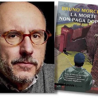 Savona: lo scrittore Bruno Morchio presenta il romanzo "La morte non paga doppio" alla Ubik Savona: lo scrittore Bruno Morchio presenta il romanzo "La morte non paga doppio" alla Ubik