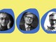 Nel collage fotografico, da sinistra a destra: Armando Milani, Vittorio Sgarbi e Luca Beatrice