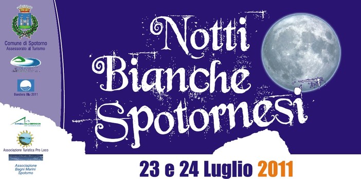 Spotorno raddoppia, doppia notte bianca questo fine settimana Spotorno raddoppia, doppia notte bianca questo fine settimana