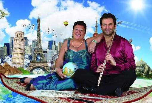 Il duo musicale Nadia Testa e Alessandro Crosta al Teatro Sacco di Savona Il duo musicale Nadia Testa e Alessandro Crosta al Teatro Sacco di Savona