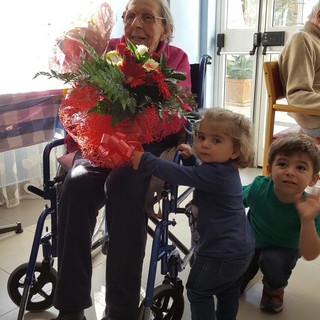 Alassio, Bianca Ottonello festeggia 102 anni