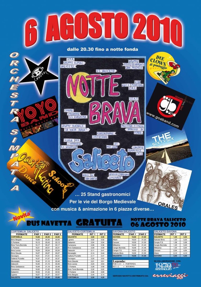 Cortemilia: da Savona il bus gratuito per la "Notte Brava"