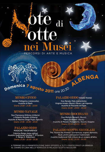 Albenga: a Palazzo Oddo Note di Notte 2011
