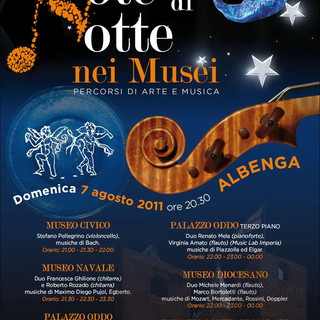 Albenga: a Palazzo Oddo Note di Notte 2011