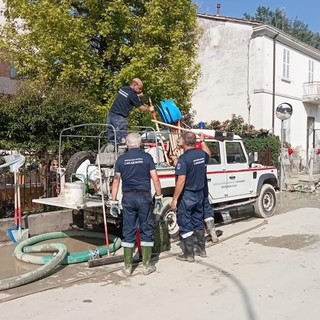 La protezione civile dell'ANC Liguria in soccorso alle popolazioni dell'Emilia Romagna (FOTO)
