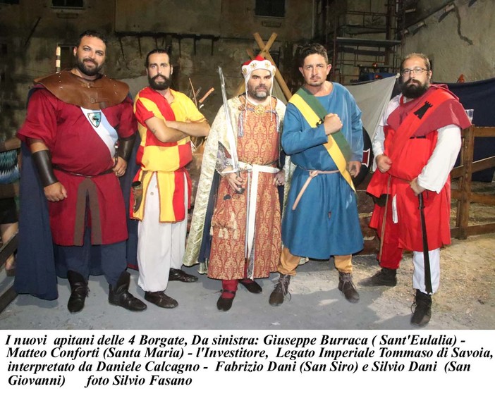 "Notti nel medioevo": l'edizione speciale del Palio di Albenga (FOTONOTIZIA)