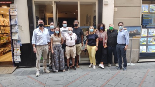 Elezioni 2021, inaugurato il point di Nuova Grande Loano: "Tanti cittadini non vedono l'ora di cambiare qualcosa" (FOTO e VIDEO)