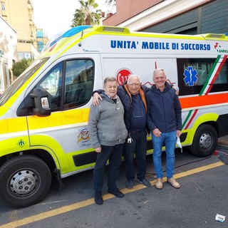 Una nuova ambulanza per la Croce Bianca ingauna: è un dono del Lions Club Albenga Host