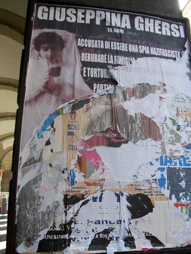 Nicolick: "Stracciati e vandalizzati i manifesti commemorativi di Giuseppina Ghersi a Savona" Nicolick: "Stracciati e vandalizzati i manifesti commemorativi di Giuseppina Ghersi a Savona"