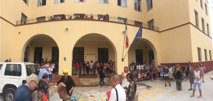 Noli, riaperta dopo tre anni di restyling la struttura scolastica "Bernardo Gandoglia"