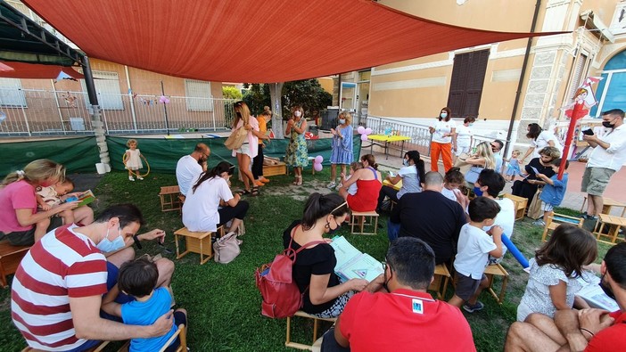 Alassio, nido in festa per la fine dell'anno didattico