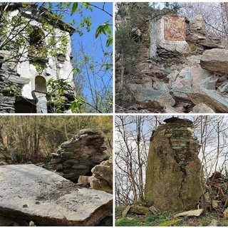 Crollo del "Nicciu du Briccu du Bruxin" a Varazze, primo sopralluogo dell'ispettore dei beni archeologici Crollo del "Nicciu du Briccu du Bruxin" a Varazze, primo sopralluogo dell'ispettore dei beni archeologici