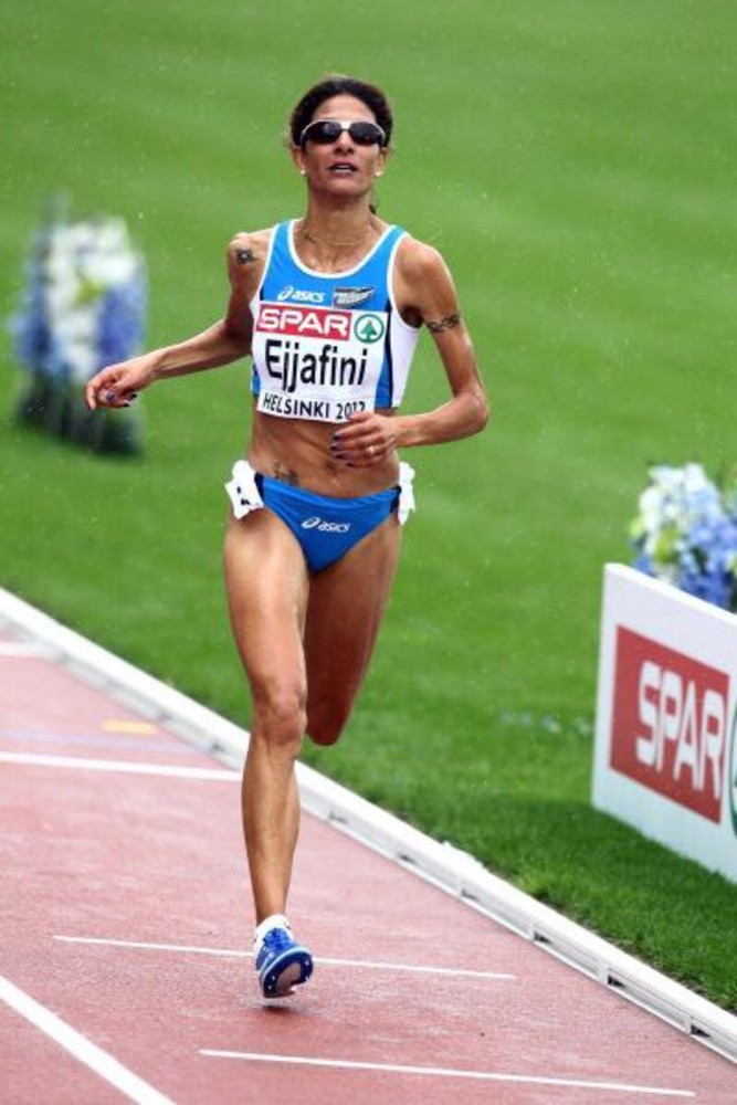 Nadia Ejjafini, primatista italiana di mezzamaratona Nadia Ejjafini, primatista italiana di mezzamaratona