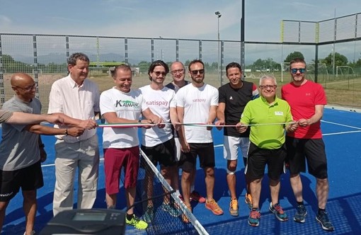 Cuneo: inaugurati i nuovi campi da padel a Madonna dell'Olmo (VIDEO)