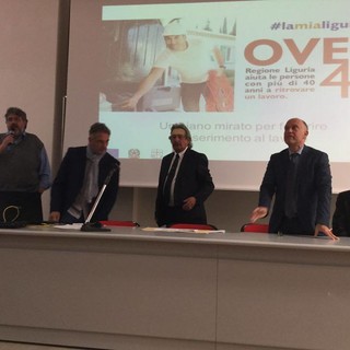Savona, presentato il Progetto a favore dei disoccupati "Over 40"