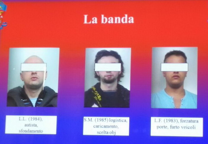 Arrestati tre malviventi specializzati in furti con 'spaccata' agli automatici dei distributori di benzina