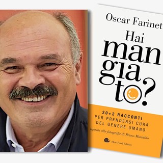 Albissola, Oscar Farinetti presenta il libro "Hai mangiato?" a "Parole ubikate in mare" Albissola, Oscar Farinetti presenta il libro "Hai mangiato?" a "Parole ubikate in mare"