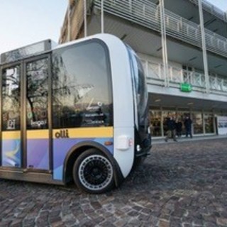 A Torino al via la sperimentazione dello shuttle a guida autonoma ‘Olli’