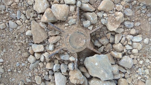 Arnasco, ritrovato ordigno bellico in località Colle Bassa