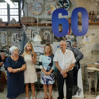 Albisola Superiore e Albissola Marina a braccetto per ricordare i 100 anni dell'artista Eliseo Salino (FOTO) Albisola Superiore e Albissola Marina a braccetto per ricordare i 100 anni dell'artista Eliseo Salino (FOTO)