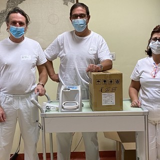 Ospedale Albenga, dal Rotary nuove apparecchiature respiratorie (FOTO)