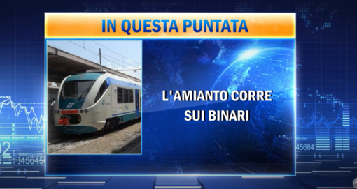 L’amianto corre sui binari