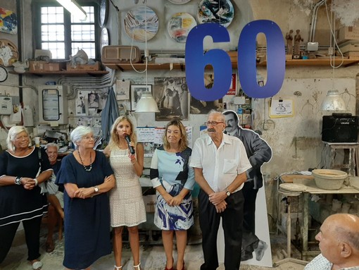 Albisola Superiore e Albissola Marina a braccetto per ricordare i 100 anni dell'artista Eliseo Salino (FOTO) Albisola Superiore e Albissola Marina a braccetto per ricordare i 100 anni dell'artista Eliseo Salino (FOTO)