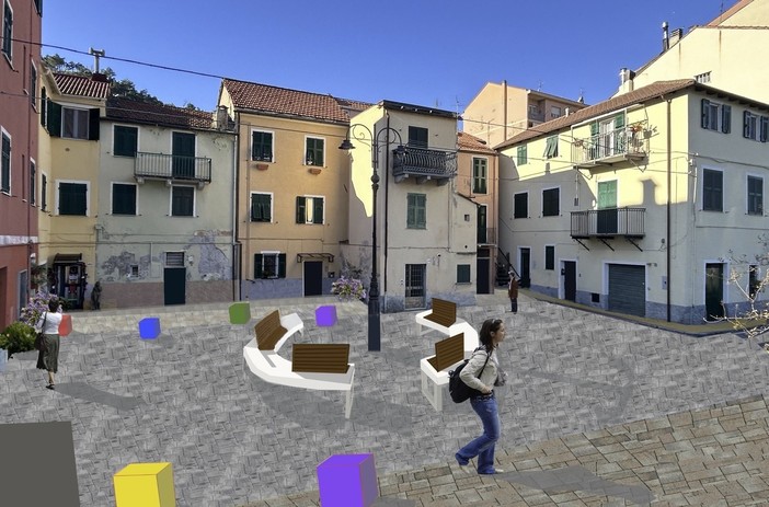 Vado Ligure approva il progetto esecutivo per piazza Cialet: 326 mila euro per completare la riqualificazione