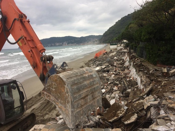 Alassio, lavori in corso: via al primo lotto di Passeggiata Ciccione