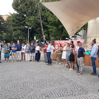 La presentazione della lista Pd-Articolo Uno a sostegno di Marco Russo