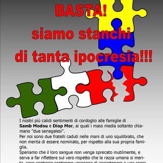 Samb Modou e Diop Mor il cordoglio dell'Usei
