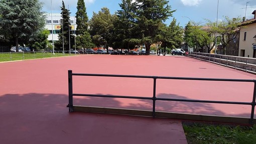 Carcare intitola la pista di pattinaggio in piazza Genta al fondatore dei Lions Club International Melvin Jones