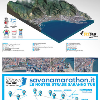La Savona Half Marathon è troppo faticosa? Cimentati nella Ten 10k e le strade savonesi saranno tue