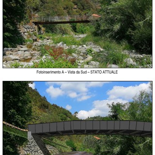 Albisola, consegnati i lavori di demolizione e ricostruzione del ponte in località Mulino di Galò
