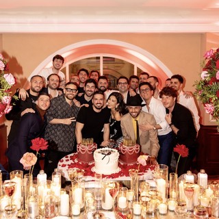 Rosa Perrotta e Pietro Tartaglione al Savini 1867 per un compleanno con tanti amici Vip e Momenti d’Autore