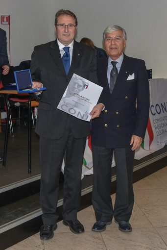 Roberto Pizzorno riceve la Stella d'oro del CONI