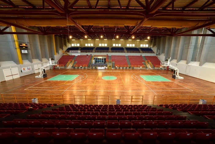 Alassio, il palazzetto "Ravizza" verso la piena capienza Alassio, il palazzetto "Ravizza" verso la piena capienza