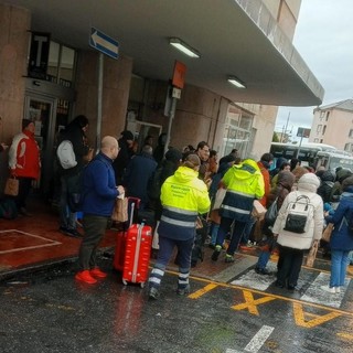 Guasti ferroviari nel Savonese: attivato il servizio di volontariato della Protezione Civile