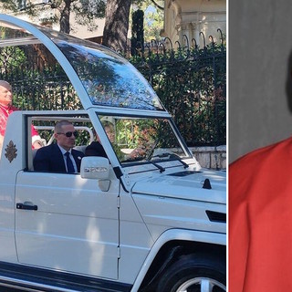 Papa Leone XIV e a destra il cardinale Gerhard Ludwig Müller