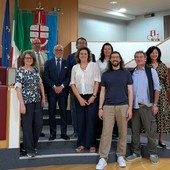 Una delegazione di giornalisti spagnoli in visita a Genova accolta nell’Aula del Consiglio regionale