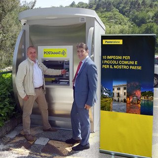 Arriva il Postamat a Massimino e a Plodio Arriva il Postamat a Massimino e a Plodio