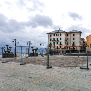 Alassio, manutenzione straordinaria di piazza Partigiani: al via lavori per oltre 200mila euro