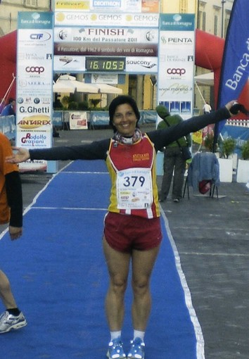 Patrizia Scimia all'ultramaratona di Faenza Patrizia Scimia all'ultramaratona di Faenza