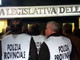Protesta dei dipendenti delle  Province di Savona e Imperia a Genova per il presidio sotto la sede del Consiglio Regionale Ligure