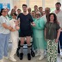 Paolo Sarullo dimesso dal Centro riabilitativo, la mamma Miranda: "Mi state restituendo mio figlio"