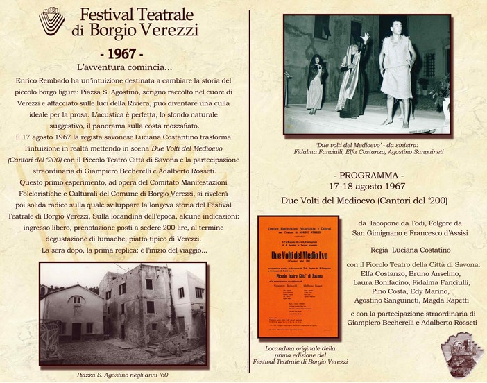 Borgio, "Una storia lunga un Festival" lungo le vie del paese