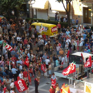 Savona: sciopero generale, le foto della piazza