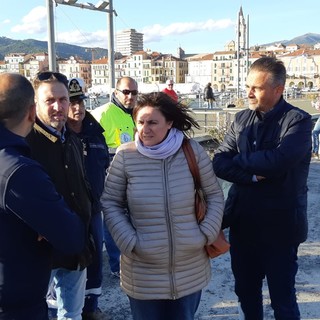 Sopralluogo del presidente del Consiglio regionale Piana nelle zone del ponente colpite dal maltempo