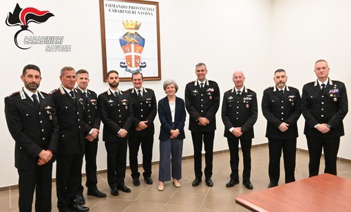 Il Prefetto di Savona Grazia La Fauci in visita al Comando Provinciale dei Carabinieri (FOTO)